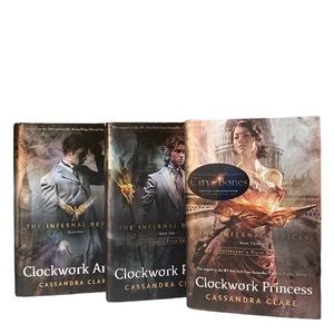 Set of 3 Cassandra Clare Collector’s 1st Edition The Infernal Devices Books